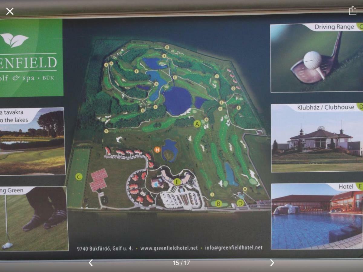 Apartman Golf Lux Bük Exteriör bild